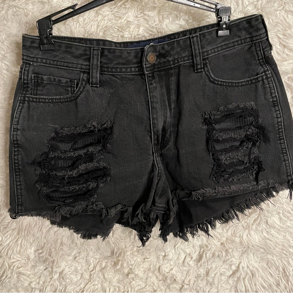 Hollister black shorts